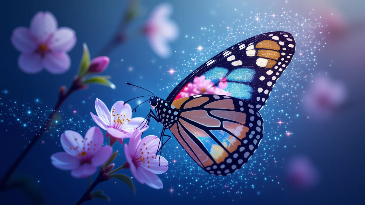 Ephemeral Butterfly